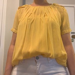 Designer Yellow Blouse